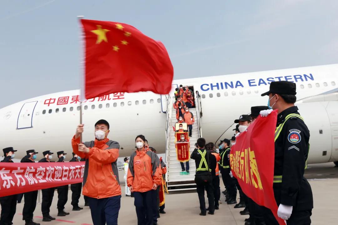 凱旋！西安國際醫(yī)學(xué)中心醫(yī)院支援湖北醫(yī)療隊(duì)回家