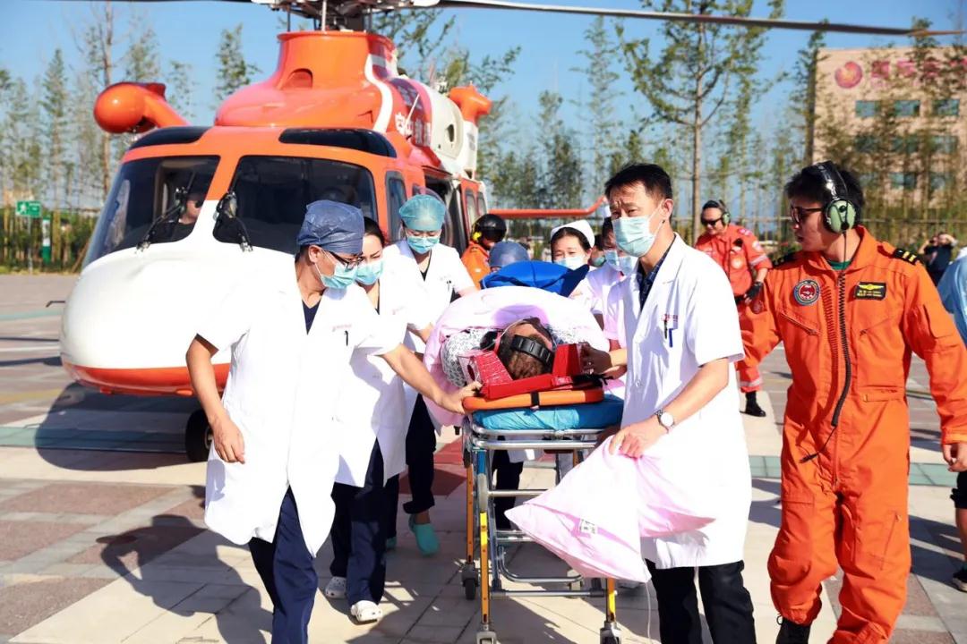 原點新聞—直升機跨省救援 危重病人順利轉院