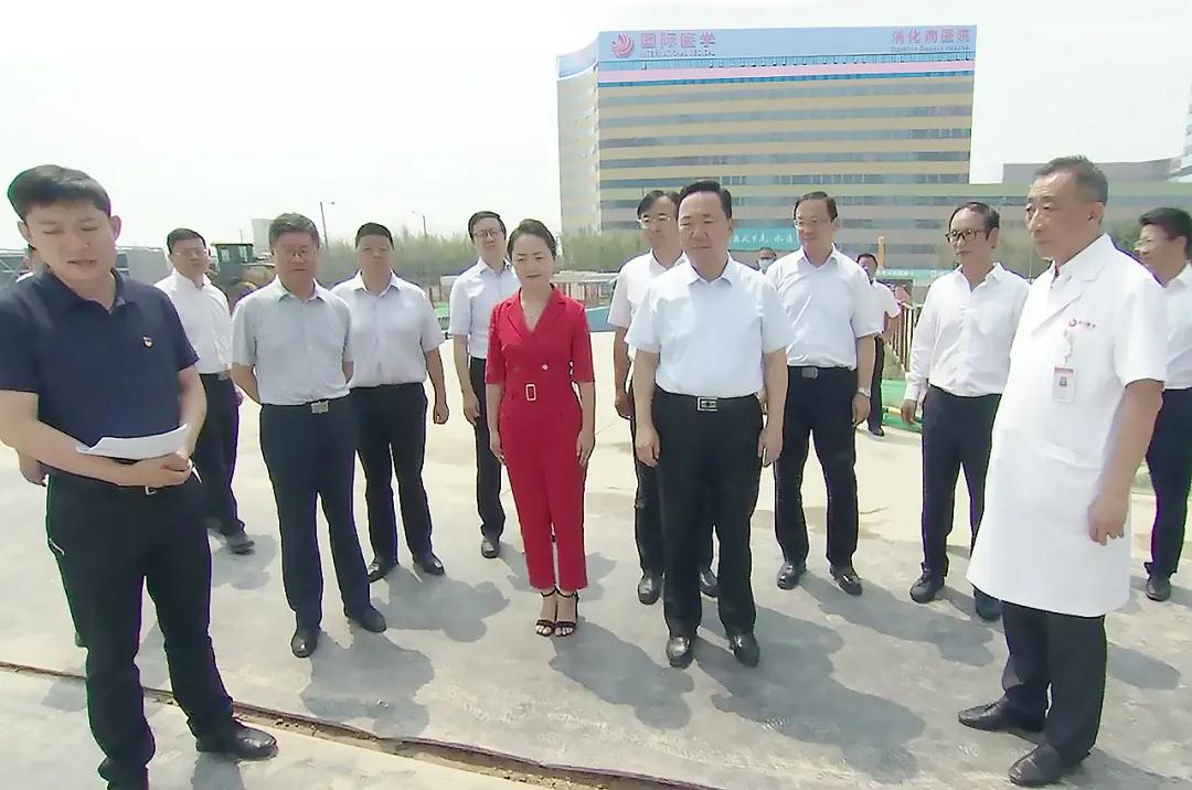 省委常委、市委書記王浩親臨西安國際醫(yī)學中心醫(yī)院檢查指導健康西安建設(shè)工作