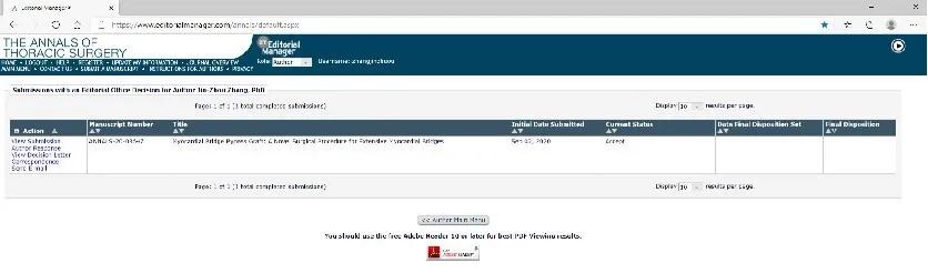 重磅！國際頂級期刊《胸外科年鑒》接受我院心臟外科首創(chuàng)技術(shù)