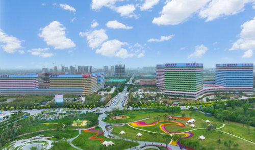 “高空”視角看“西安國(guó)際醫(yī)學(xué)中心醫(yī)院”！